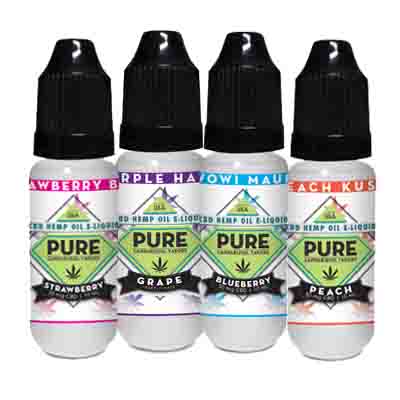 Pure CBD Hemp Oil E-Liquid view 1