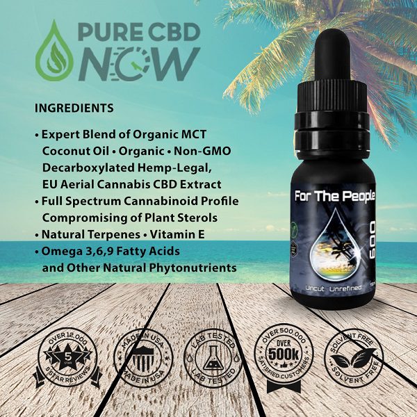 FTP Dark CBD Oil Tincture 600mg Ingredients