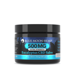 Bluemoon Creme Blu CBD Salve Eucalyptus 500mg