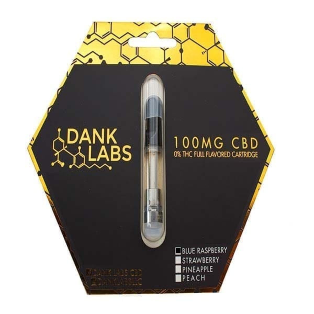 Dank Labs 100mg Cartridge Blue Raspberry