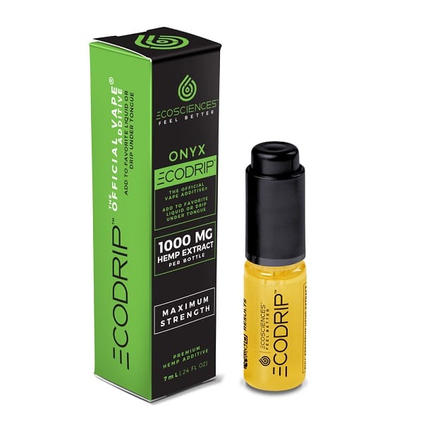 CBD ECODRIP 140mg 7ml ONYX