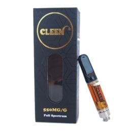 CLEEN CBD Full Spectrum Cartridge Uncut (550mg or 275mg)