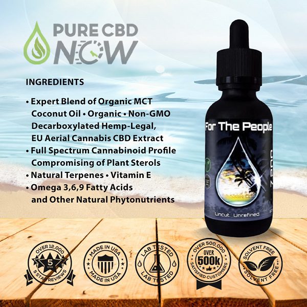 FTP Dark CBD Oil Tincture 9600mg 60ml Ingredients