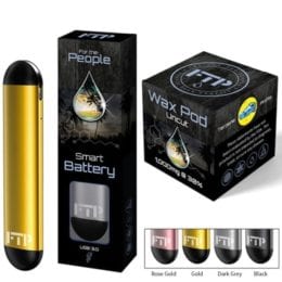 CBD For The People Uncut CBD Wax Pods STARTER KIT - X1 1000mg