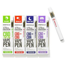 Hempzilla 175mg Disposable CBD Vape Pens