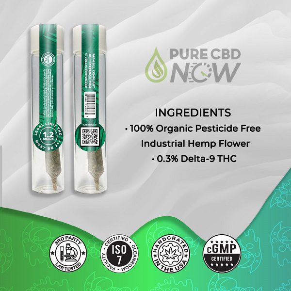 Jolly Green Oil CBD Pre-Rolled Flower Ingredients