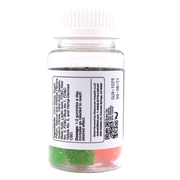 Active CBD oil Gummies 150mg per bottle