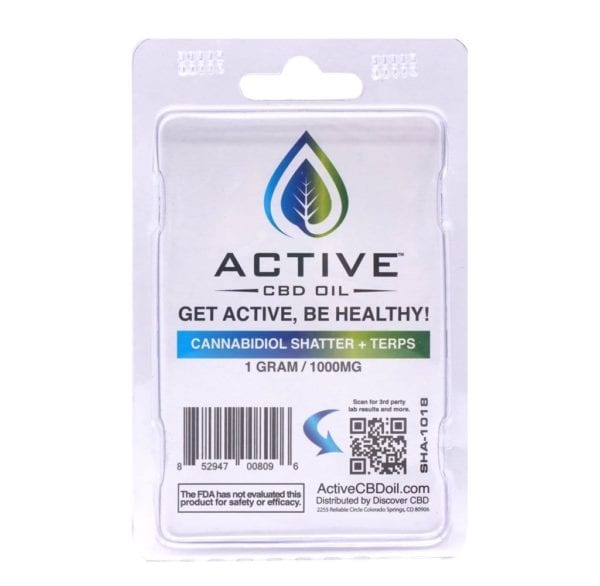 Active CBD Oil Shatter Plus