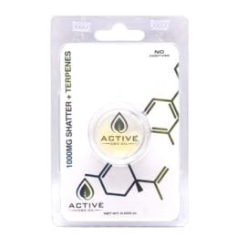 Active CBD Oil Shatter Plus Terpenes 1g