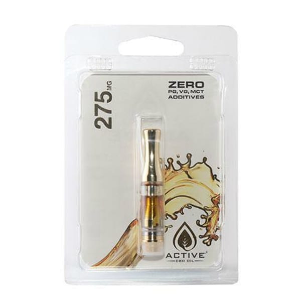 Active CBD Oil Distillate Cartridges 500mg 55%