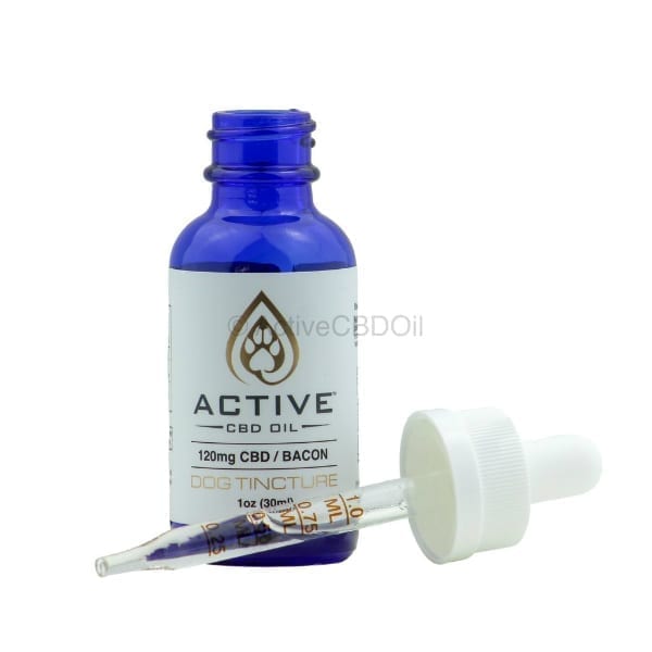 Active CBD Oil Pet Tincture 120mg - (Bacon)