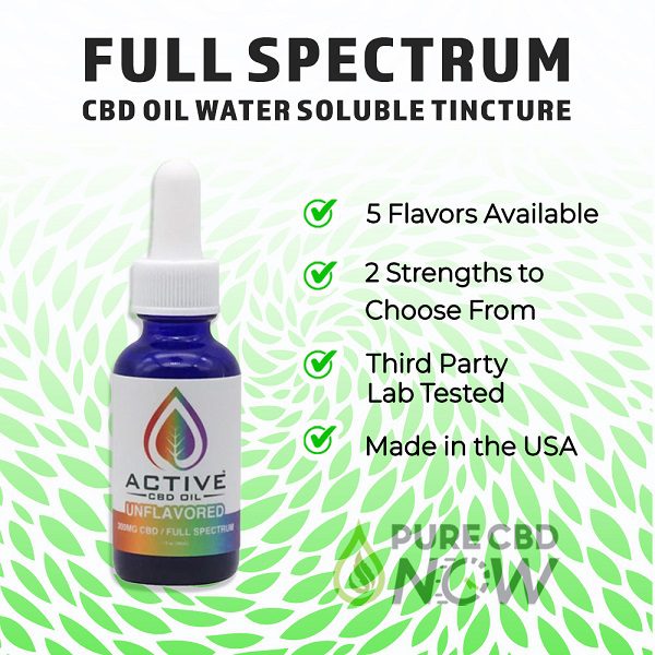 CBD Oil Tincture-Water Soluble