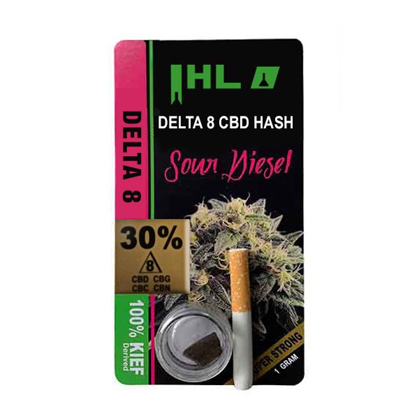 Sour Diesel Delta 8 CBD Hash IHL