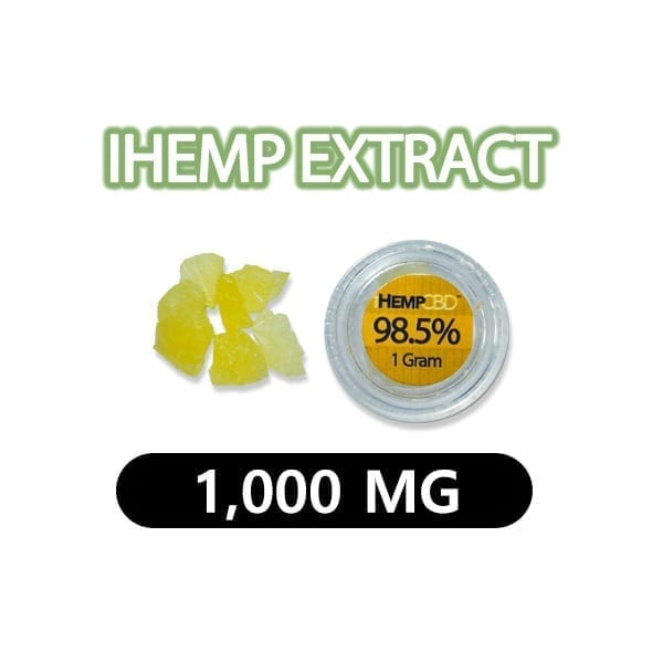 iHemp CBD Shatter 98.5% 1gm