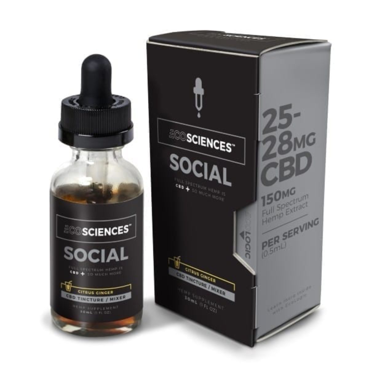 Eco Sciences SOCIAL Citrus Ginger 30ml