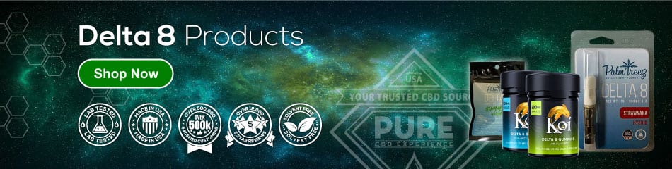 Delta 8 CBD - Shop online at Pure CBD Now