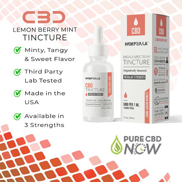 Berry Mint CBD Tincture