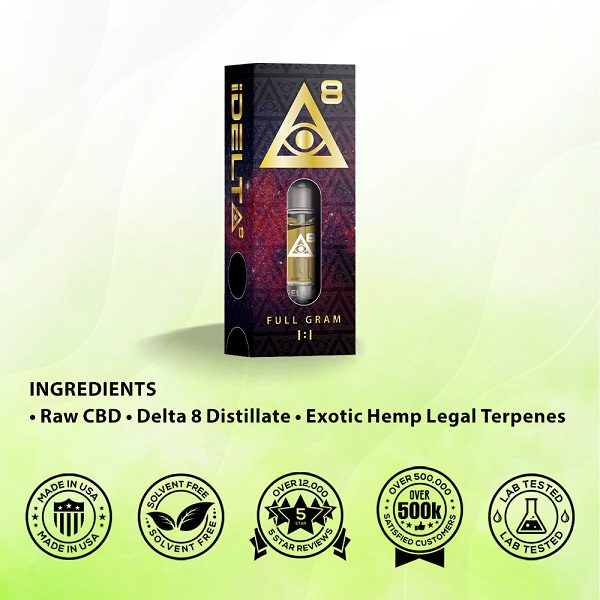 iDELTA8 Gold Cart Ingredients