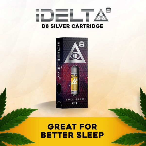 iDELTA8 Silver Cart