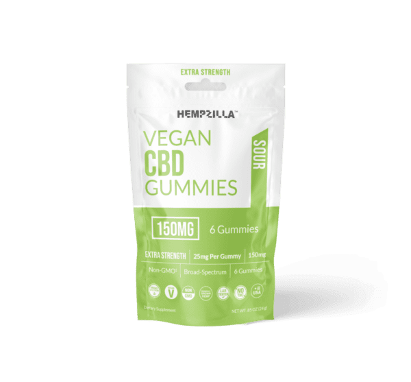 CBD SOUR GUMMIES 6 Count