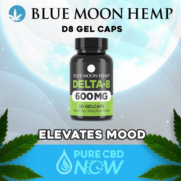 Blue Moon Hemp Delta 8 Gel Caps