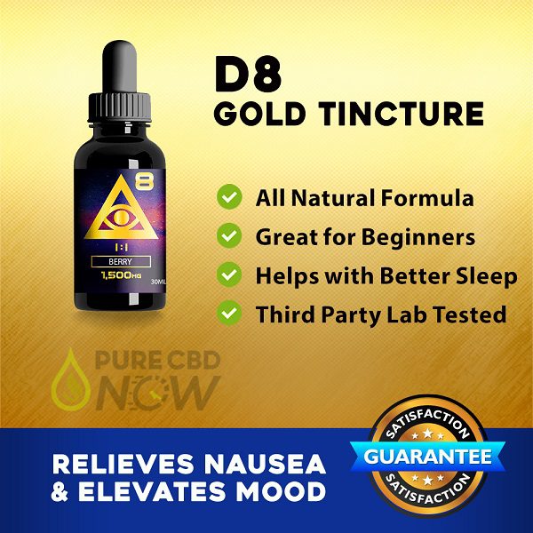 Buy iDelta8 Gold Delta 8 Tincture