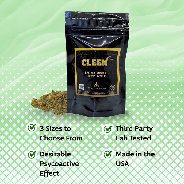 Buy delta 8 hemp flower by cleen cbd