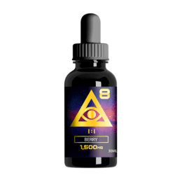 iDelta8 Gold Delta 8 THC Tincture 1500mg 30ml 1:1 Berry