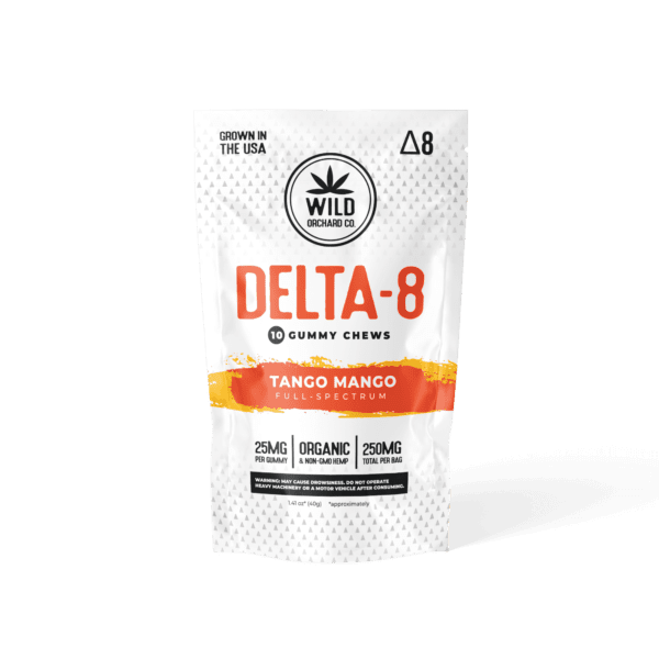 Full-Spectrum Delta-8 Mango Gummies