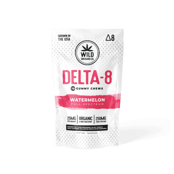 Full-Spectrum Delta-8 Watermelon Gummies