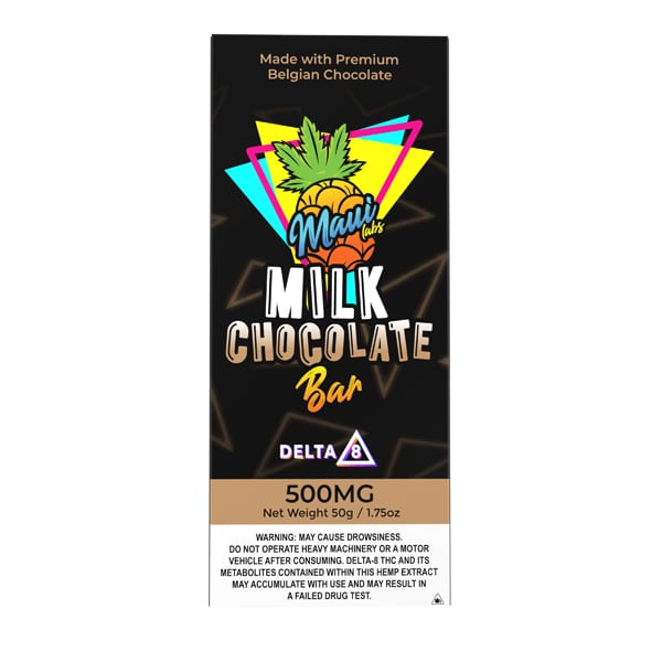 Mui Labs Milk Chocolate Bar Front