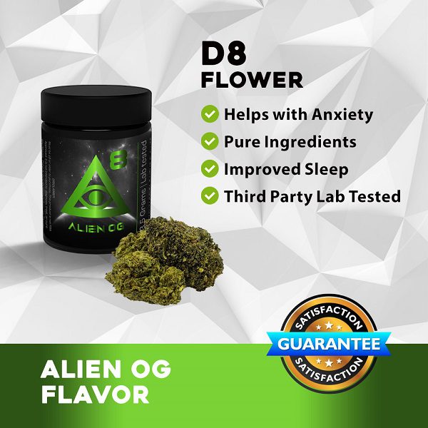 Buy online iDelta8 Flower Alien OG