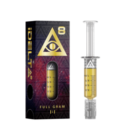 Delta 8 Dab Syringe + CBD Full Gram 1:1