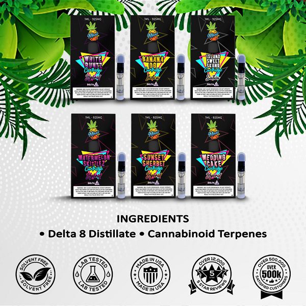 Maui Labs DELTA 8 Cartridge Ingredients