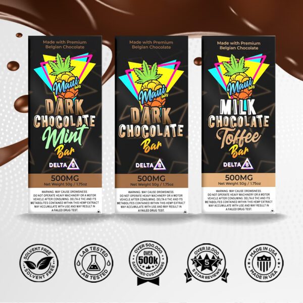 Maui Labs DELTA 8 Chocolate Bars