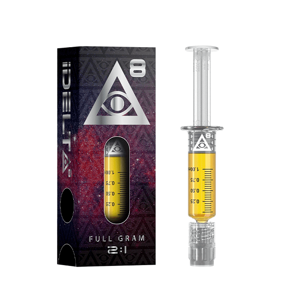 Delta 8 Dab Syringe + CBD Full Gram 2:1