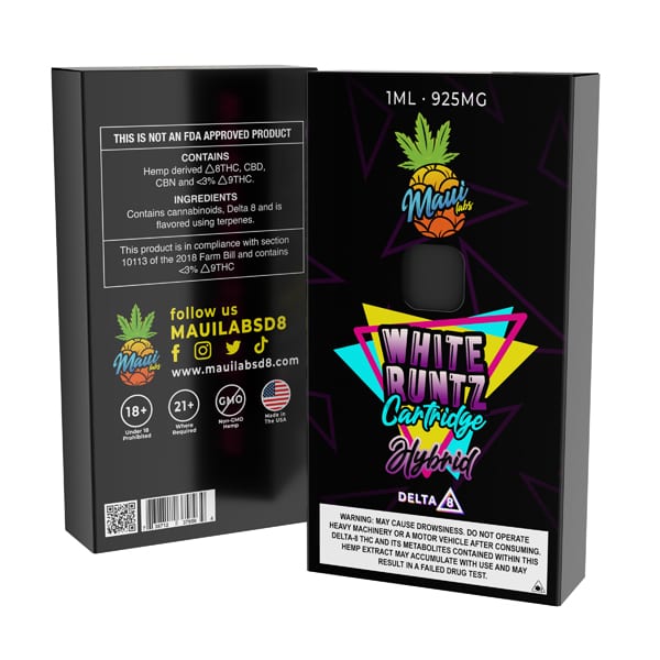 White Runtz Cartridges Hybrid