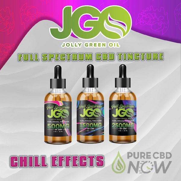 JGO Sublingual CBD Tincture