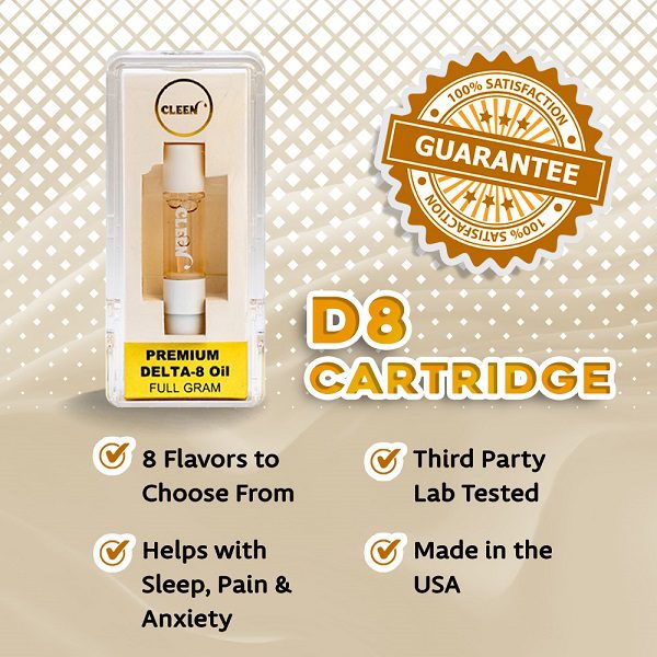 Buy Delta-8 Cartridge 940mg