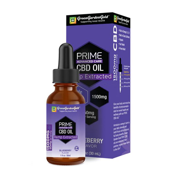 CBD OIL Blueberry Flavor 1500mg