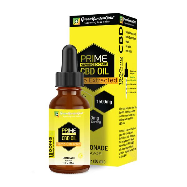 CBD OIL Lemonade Flavor 1500mg