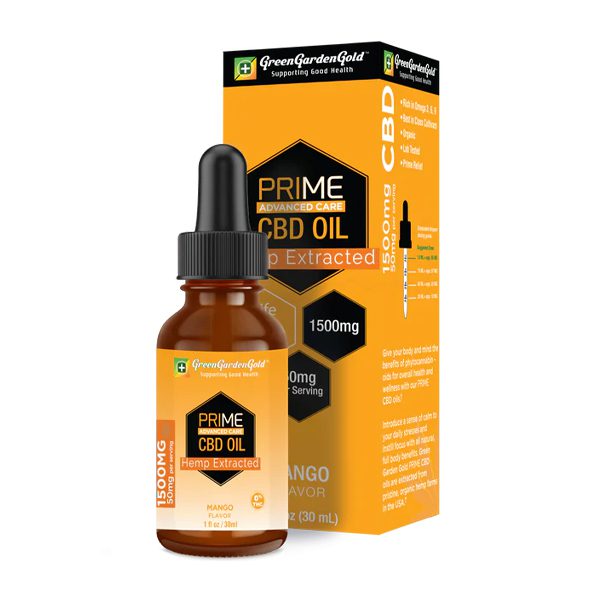 CBD OIL Mango Flavor 1500mg