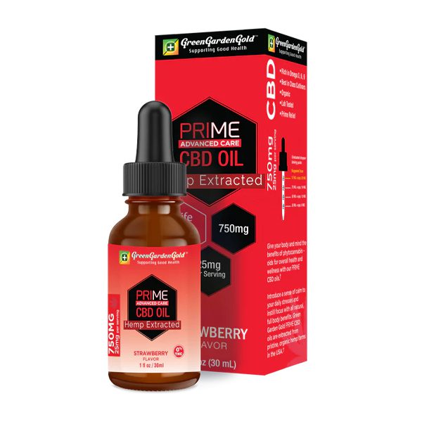 CBD OIL Strawberry Flavor 750mg