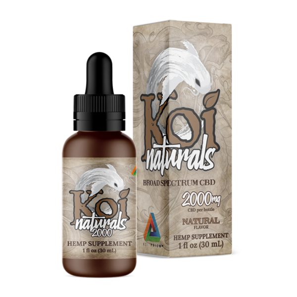 CBD Oil Natural Flavor 2000mg