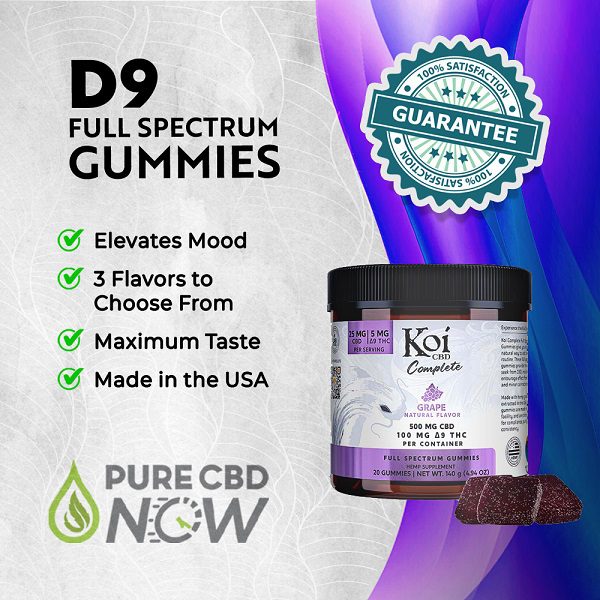 Buy Full Spectrum Δ9 CBD Gummies