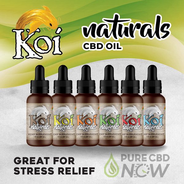 Koi Naturals CBD Oil Tincture 250mg-2000mg