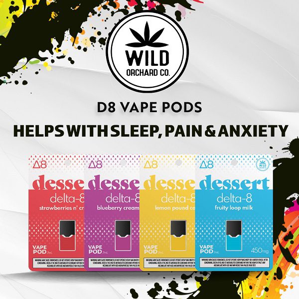 Dessert Delta-8 Vape Pod 450mg