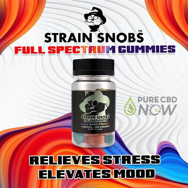 Strain Snobs Full Spectrum Gummies 100mg