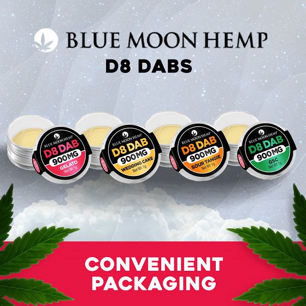 Blue Moon Hemp Delta 8 Dab 900mg