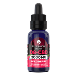 D8 and CBD Tincture Wild Berry